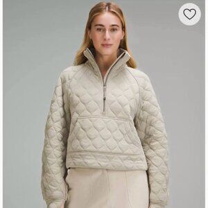 Lululemon scuba quilted oversized half zip
